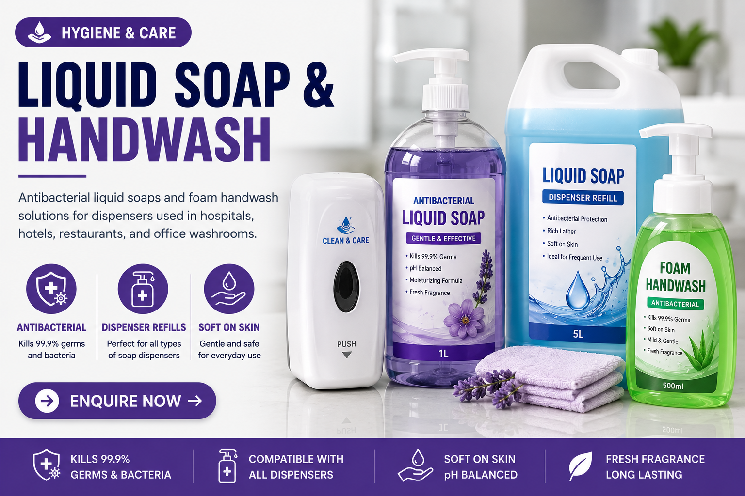 Liquid Soap & Handwash